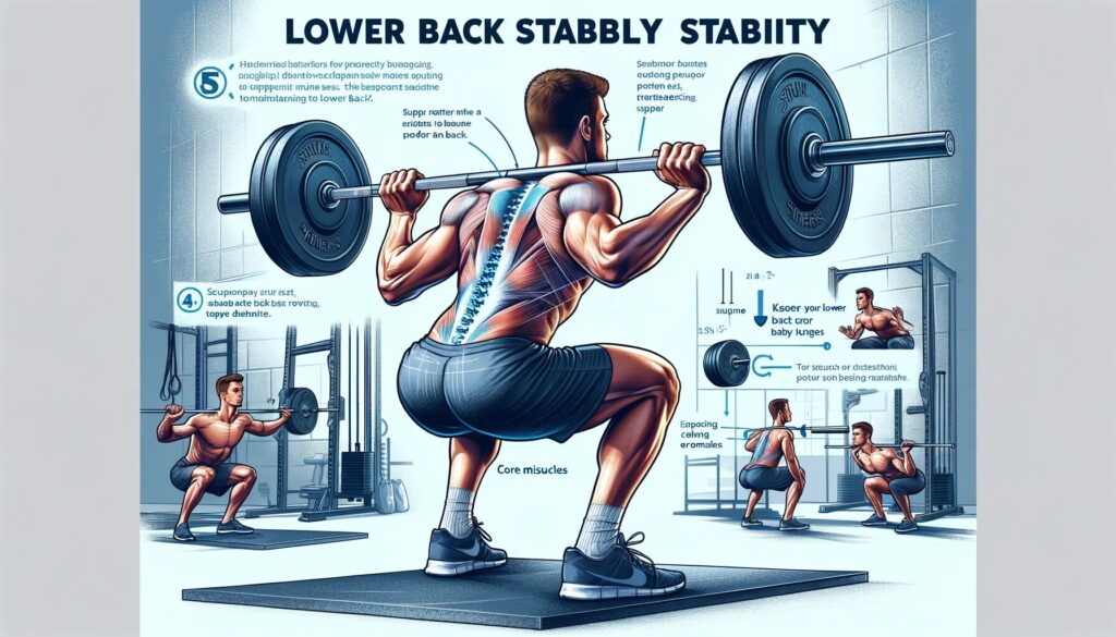 lower back stability during squat